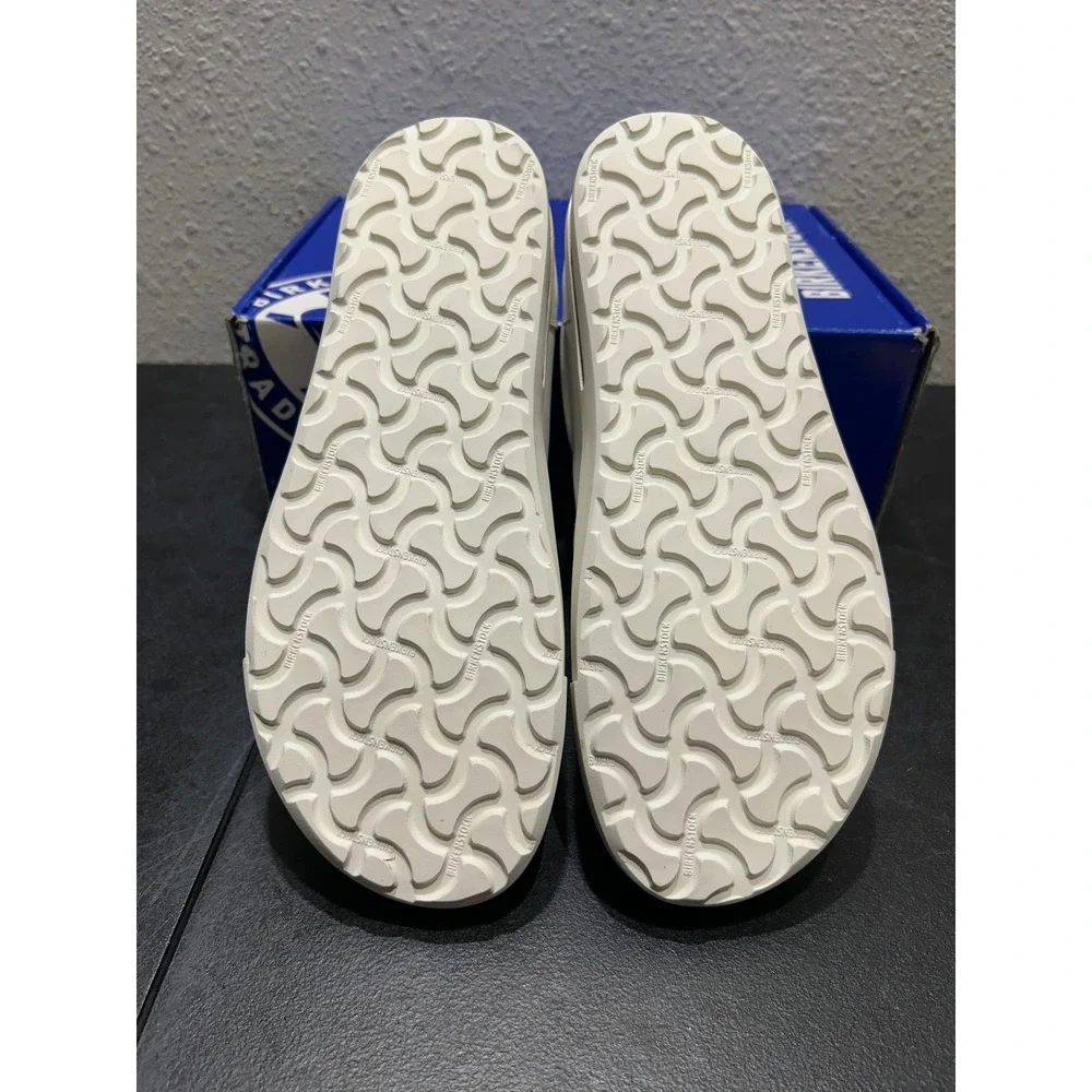 Birkenstock Oswego Natural Leather White EU 40 US L9 M7 Womens Mens